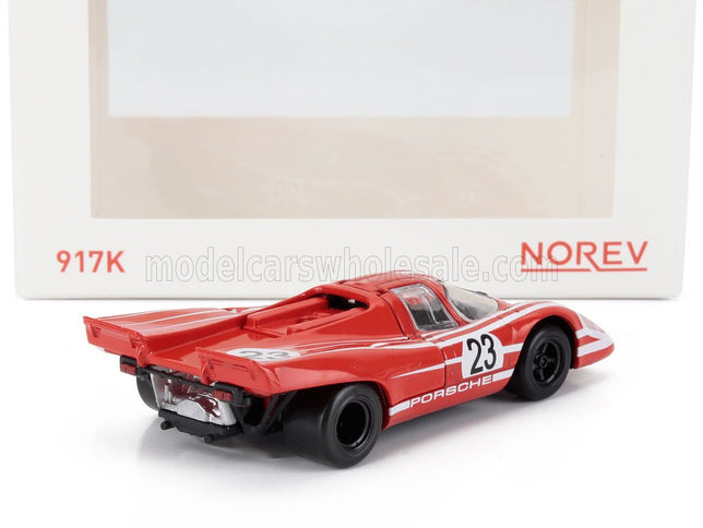 PORSCHE | 917K 4.9L TEAM SALZBURG N 23 WINNER 24h LE MANS 1970 HANS HERRMANN - RICHARD ATTWOOD | RED WHITE