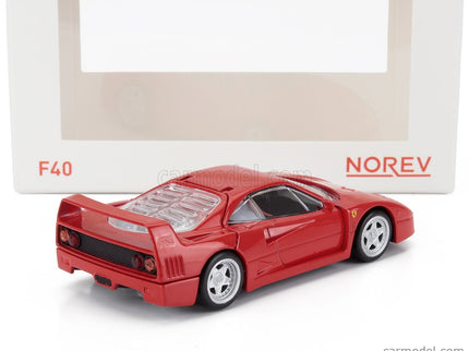Ferrari F40 1987 1:43 Norev červená