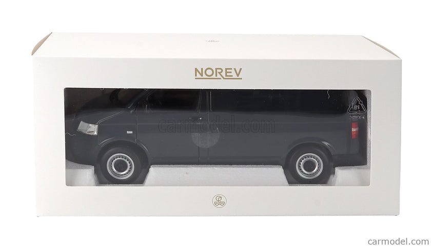 Volkswagen T5 Van Transporter 2003 1:18 Norev sivá