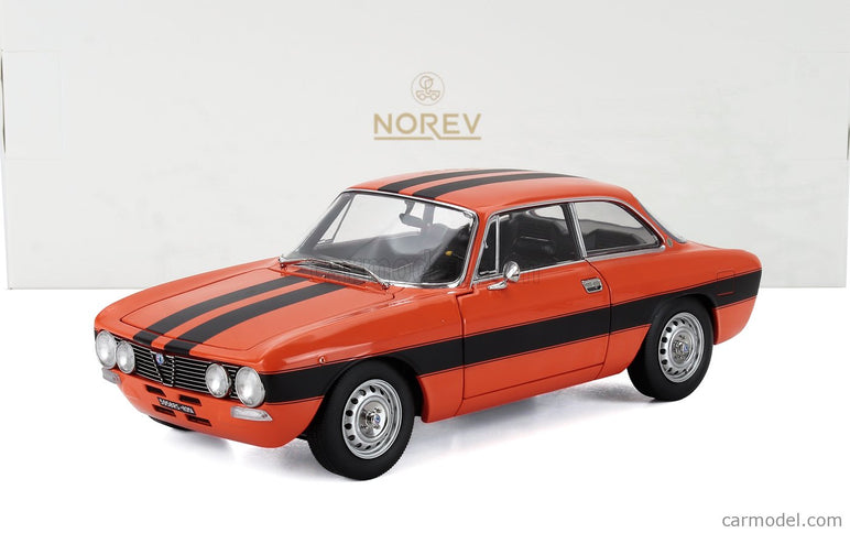 ALFA ROMEO 2000 Gtv 1973 1:18 Norev oranžová čierna