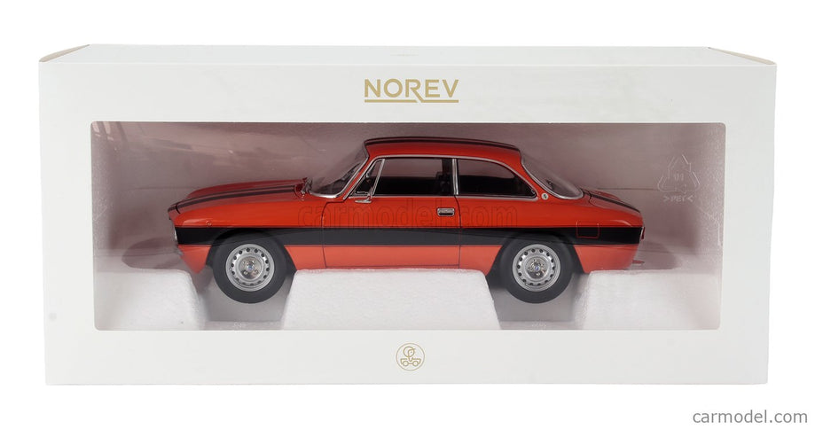 ALFA ROMEO 2000 Gtv 1973 1:18 Norev oranžová čierna