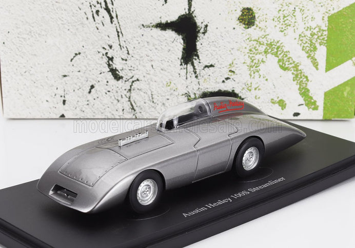 AUSTIN | HEALEY 100S STREAMLINER GREAT BRITAIN 1956 - SPEED RECORD SERIES | SILVER