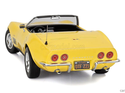 Chevrolet Corvette Cabriolet Open 1969 1:18 Norev žltá