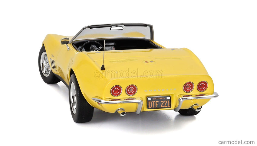 Chevrolet Corvette Cabriolet Open 1969 1:18 Norev žltá