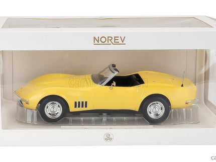 Chevrolet Corvette Cabriolet Open 1969 1:18 Norev žltá
