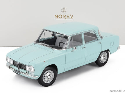 ALFA ROMEO Giulia Ti 1964 1:18 Norev svetlomodrá