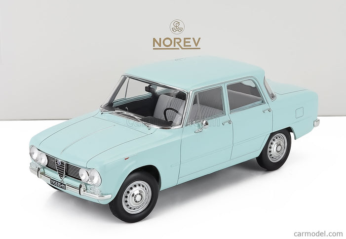 ALFA ROMEO Giulia Ti 1964 1:18 Norev svetlomodrá