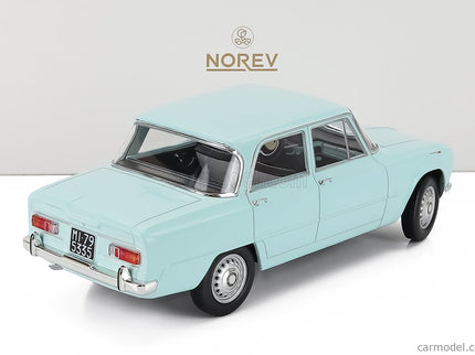 ALFA ROMEO Giulia Ti 1964 1:18 Norev svetlomodrá