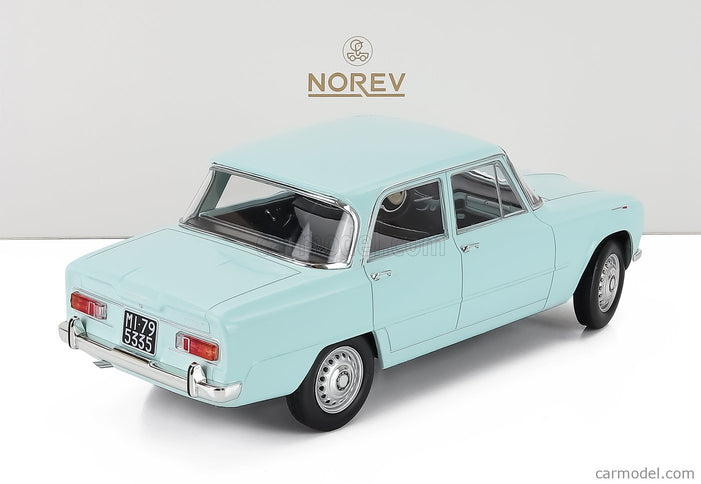ALFA ROMEO Giulia Ti 1964 1:18 Norev svetlomodrá