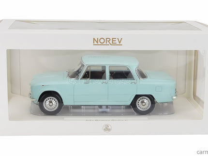 ALFA ROMEO Giulia Ti 1964 1:18 Norev svetlomodrá