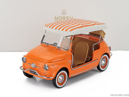 Fiat 500 Jolly 1965 1:18 Norev oranžová