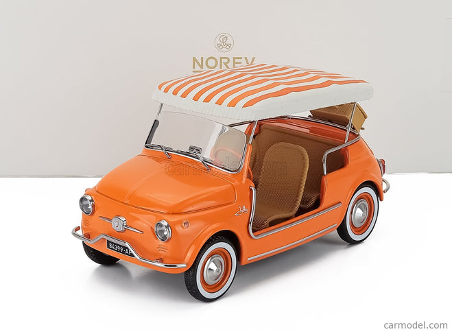 Fiat 500 Jolly 1965 1:18 Norev oranžová