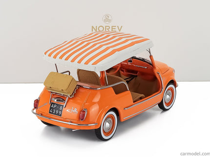 Fiat 500 Jolly 1965 1:18 Norev oranžová