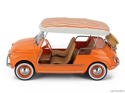 Fiat 500 Jolly 1965 1:18 Norev oranžová