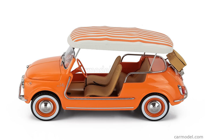 Fiat 500 Jolly 1965 1:18 Norev oranžová