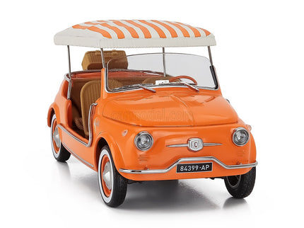 Fiat 500 Jolly 1965 1:18 Norev oranžová