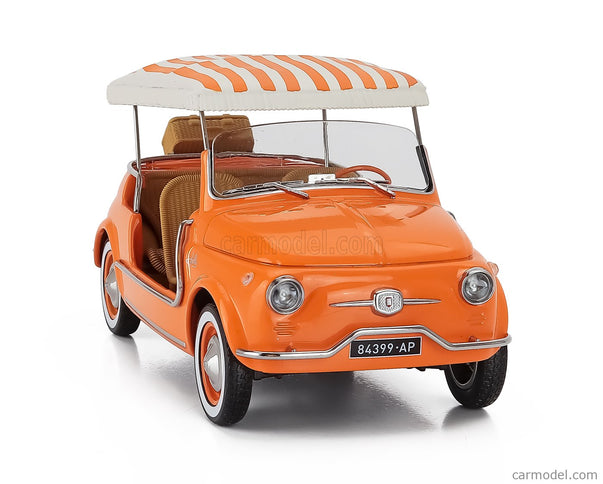 Fiat 500 Jolly 1965 1:18 Norev oranžová