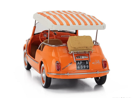 Fiat 500 Jolly 1965 1:18 Norev oranžová