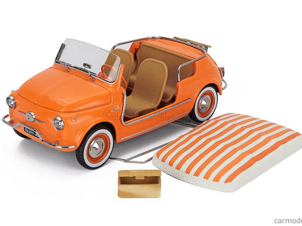 Fiat 500 Jolly 1965 1:18 Norev oranžová