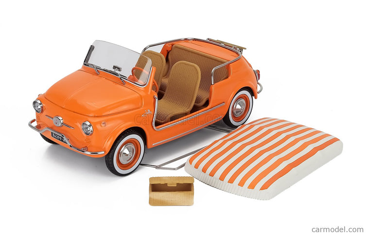 Fiat 500 Jolly 1965 1:18 Norev oranžová