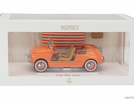 Fiat 500 Jolly 1965 1:18 Norev oranžová
