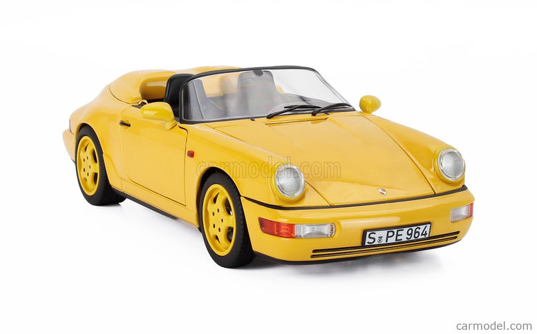 Porsche 911 964 Speedster Cabriolet Open 1993 1:18 Norev žltá