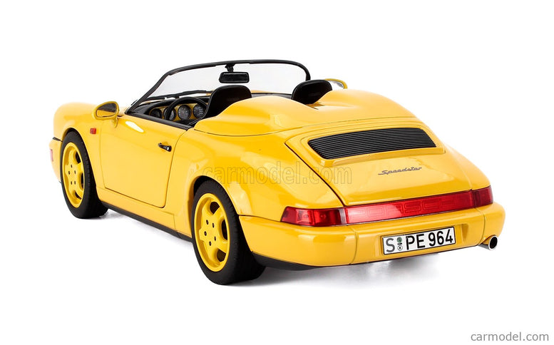 Porsche 911 964 Speedster Cabriolet Open 1993 1:18 Norev žltá