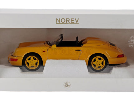 Porsche 911 964 Speedster Cabriolet Open 1993 1:18 Norev žltá