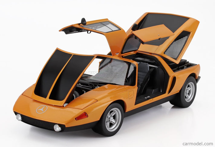 Mercedes Benz C111-II 1970 1:18 Norev oranžová