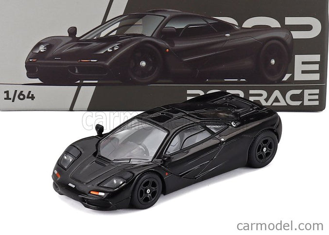 Mclaren F-1 Road Car 1993 1:64 Pop Race čierna