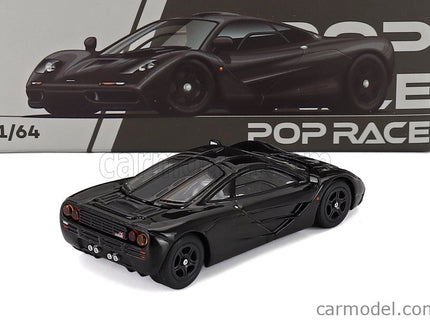 Mclaren F-1 Road Car 1993 1:64 Pop Race čierna