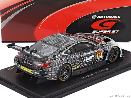 Lexus RC F GT3 Team K-Tunes Racing N°96 GT300 Class Super GT 2025 Morio Nitta - Shinichi Takagi 1:43 Spark Model čierna biela
