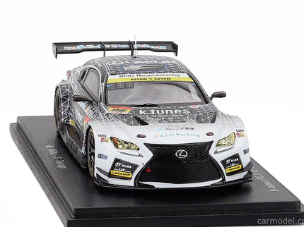 Lexus RC F GT3 Team K-Tunes Racing N°96 GT300 Class Super GT 2025 Morio Nitta - Shinichi Takagi 1:43 Spark Model čierna biela
