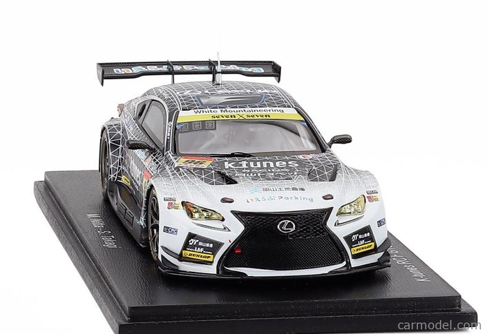 Lexus RC F GT3 Team K-Tunes Racing N°96 GT300 Class Super GT 2025 Morio Nitta - Shinichi Takagi 1:43 Spark Model čierna biela