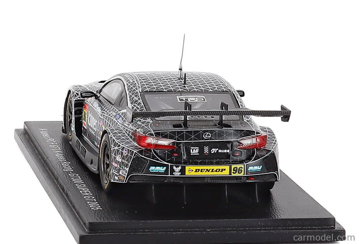 Lexus RC F GT3 Team K-Tunes Racing N°96 GT300 Class Super GT 2025 Morio Nitta - Shinichi Takagi 1:43 Spark Model čierna biela