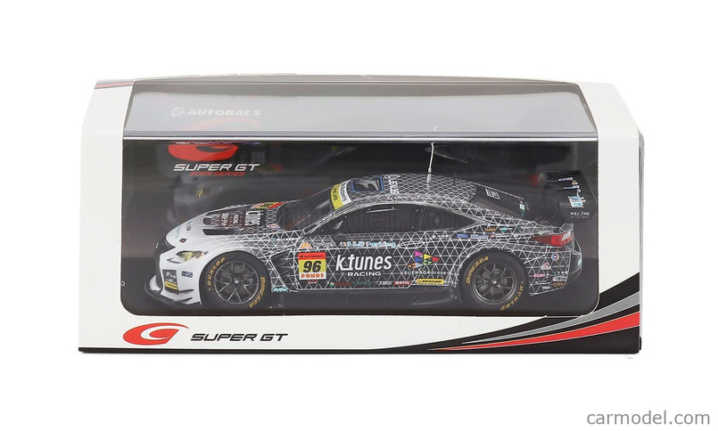 Lexus RC F GT3 Team K-Tunes Racing N°96 GT300 Class Super GT 2025 Morio Nitta - Shinichi Takagi 1:43 Spark Model čierna biela
