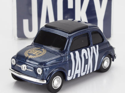 Fiat 500 Brums 80 Years Jacky Ickx 1965 1:43 Brumm modrá