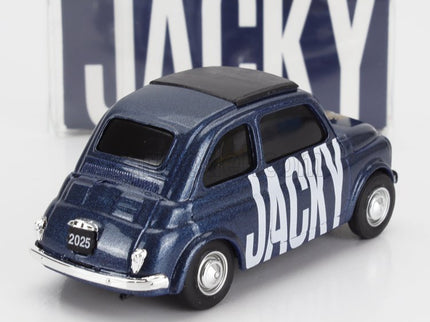 Fiat 500 Brums 80 Years Jacky Ickx 1965 1:43 Brumm modrá