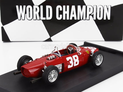 Ferrari F1 156 N°38 Majster Sveta 3. Miesto Monaco GP 1961 Phil Hill 1:43 Brumm červená