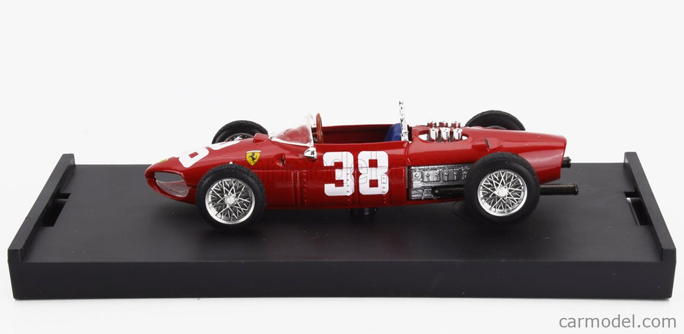 Ferrari F1 156 N°38 Majster Sveta 3. Miesto Monaco GP 1961 Phil Hill 1:43 Brumm červená