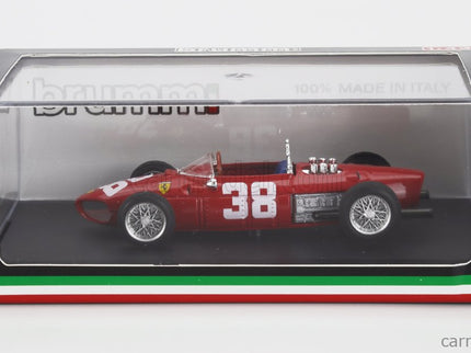Ferrari F1 156 N°38 Majster Sveta 3. Miesto Monaco GP 1961 Phil Hill 1:43 Brumm červená