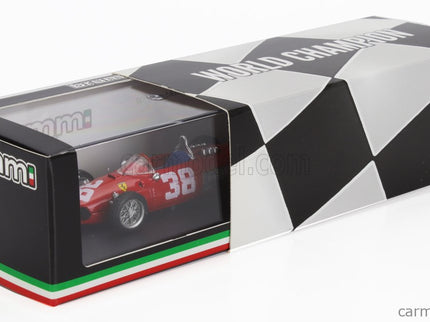 Ferrari F1 156 N°38 Majster Sveta 3. Miesto Monaco GP 1961 Phil Hill 1:43 Brumm červená