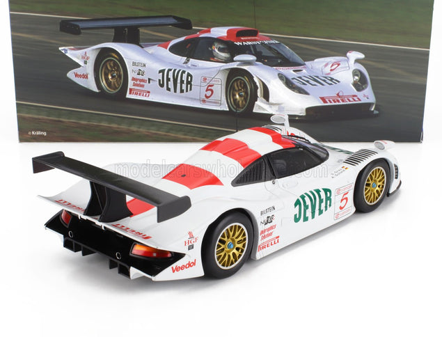 PORSCHE | 911 GT1-98 3.2L TURBO TEAM ZAKSPEED RACING N 5 4th FIA GT CHAMPIONSHIP OSCHERSLEBEN 1998 ALEXANDER GRAU - ANDREAS SHELD | WHITE RED GREEN