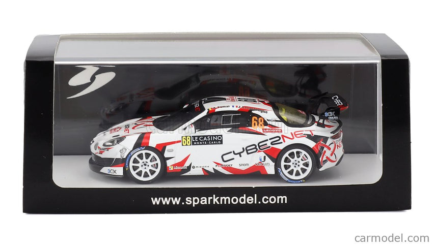 Renault Alpine A110 Rgt Team Chazel Technologies Course N°68 2. Miesto Rgt Class Rally Montecarlo 2025 Armand Fumal - Jules Escartefigue 1:43 Spark Model modrá biela