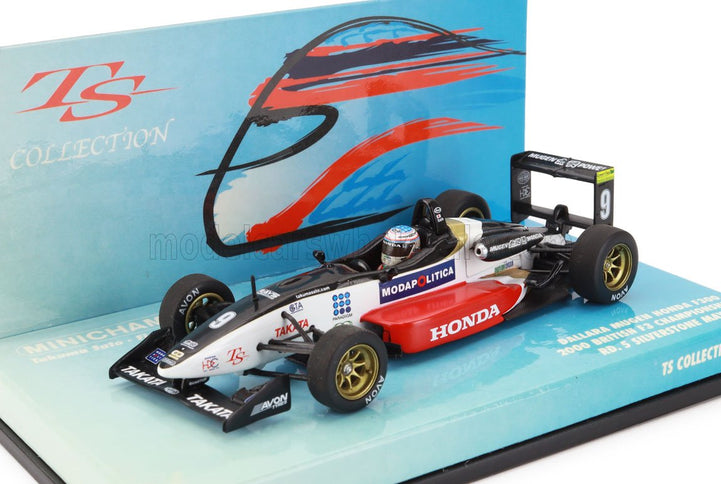 DALLARA | F3  F300 MUGEN HONDA N 9 SILVERSTONE BRITISH GP 2000 TAKUMA SATO | BLACK WHITE RED