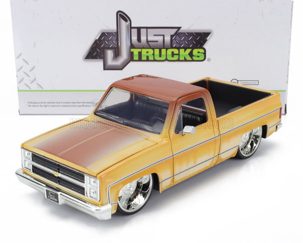 CHEVROLET | C-10 PICK-UP CUSTOM 1985 | 2 TONE CREAM BROWN