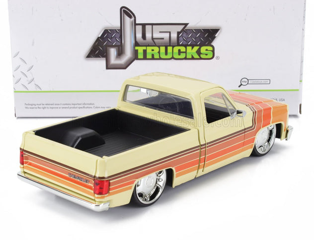 CHEVROLET | C-10 PICK-UP CUSTOM 1985 | CREAM BROWN ORANGE