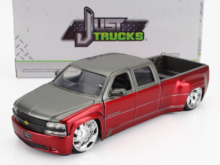 CHEVROLET | SILVERADO PICK-UP DUALLY 1999 | RED SILVER