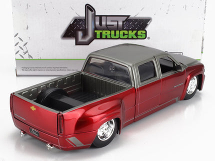 CHEVROLET | SILVERADO PICK-UP DUALLY 1999 | RED SILVER