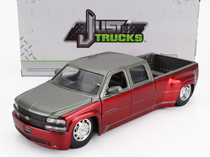 CHEVROLET | SILVERADO PICK-UP DUALLY 1999 | RED SILVER